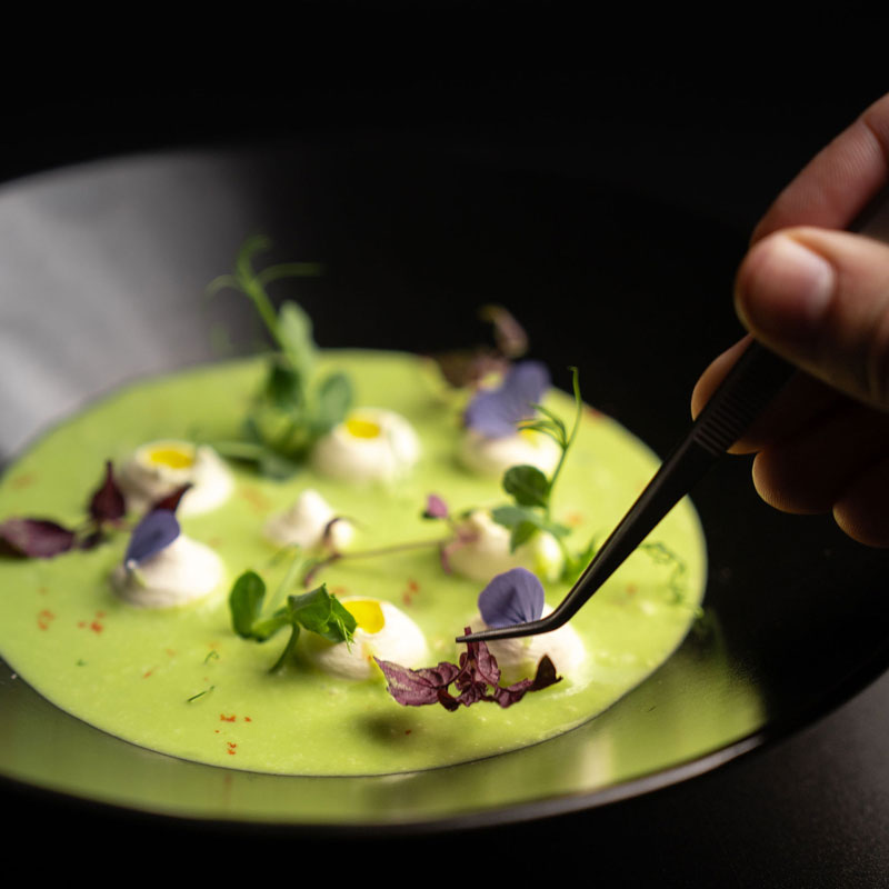 Sophisticated cuisine